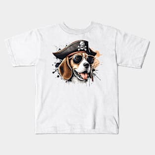 woof, woof captain! Kids T-Shirt